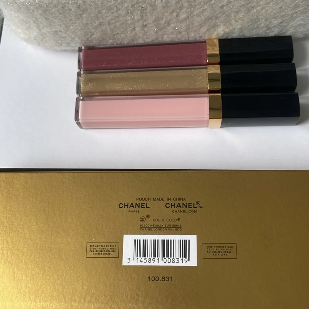 CHANEL Maximum Brilliance Lipgloss Trio